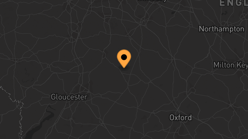 Map location of Cotswold Airsoft