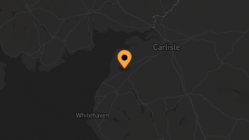 Map location of Raw War Airsoft Cumbria
