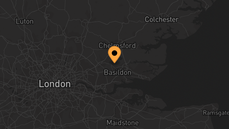 Map location of Skirmish Airsoft Billericay